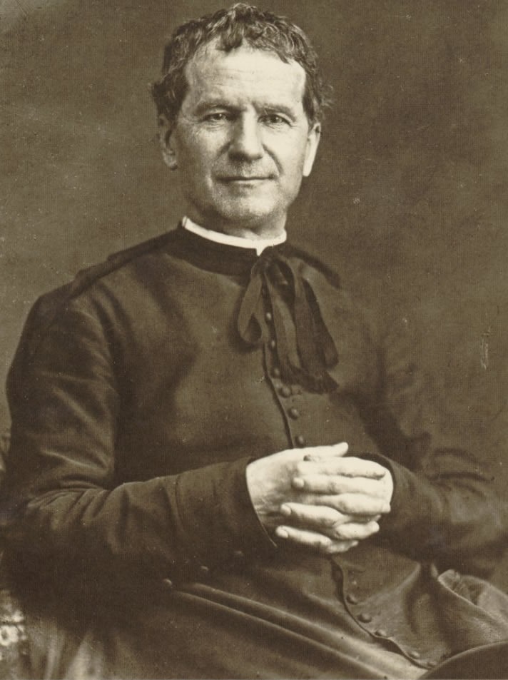 Don Bosco photographed in Turin in 1880