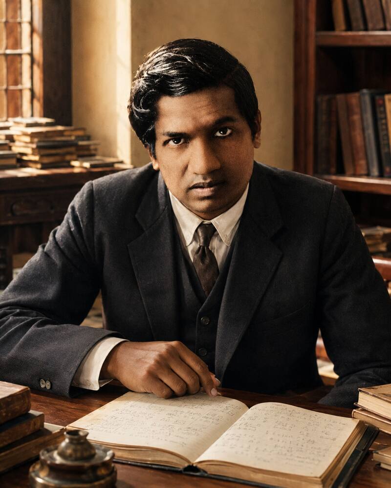 Srinivasa Ramanujan: The Self-Taught Genius Who Saw the Divine in Numbers